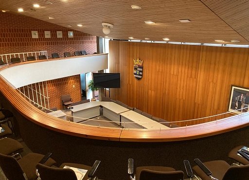 Foto van de raadzaal